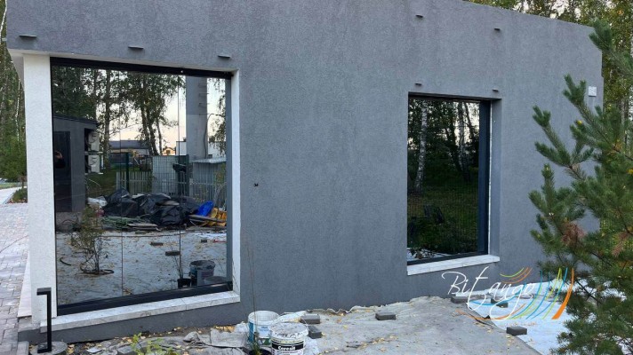 Объект с рефлекторным стеклом Stopsol Phoenix Grey — работа Битанго